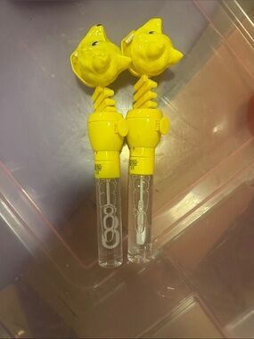 Yellow Fish Bubble Wands - Set of 2